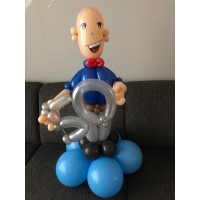 Ballonfiguur Viering Verjaardag Abraham persoonlijk (met leeftijd) Ballonfiguur Viering Verjaardag Abraham persoonlijk (met leeftijd)
