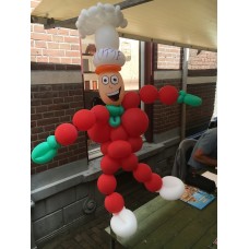 Ballonfiguur Mensen Striptekening Flipje uit de Betuwe
