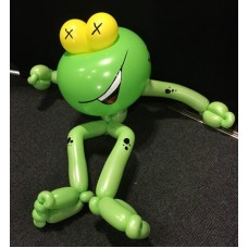 Ballonfiguur Dieren Kikker (lang)