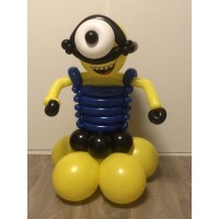 Ballonfiguur TV & Film Minions Stuart op ballonvoet