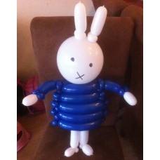 Ballonfiguur TV & Film Nijntje pluis Dick Bruna (blauw)