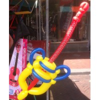 Ballonfiguur Muziek Instrument Gitaar Ballonfiguur Muziek Instrument Gitaar