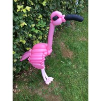 Ballonfiguur Dieren Vogels Flamingo Ballonfiguur Dieren Vogels Flamingo