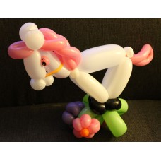 Ballonfiguur Dieren Paard (wit) Ballonfiguur Dieren Paard (wit)