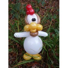 Ballonfiguur Dieren Vogels Kip (staand)
