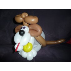 Ballonfiguur Dieren Hond (Sint Bernard)