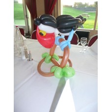 Ballonfiguur Dieren Vogels Kaketoe