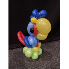 Ballonfiguur Dieren Vogels kleurrijke Papegaai 