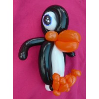 Ballonfiguur Dieren Vogels Pinguïn Ballonfiguur Dieren Vogels Pinguïn