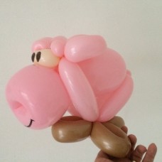 Ballonfiguur Dieren Varken 