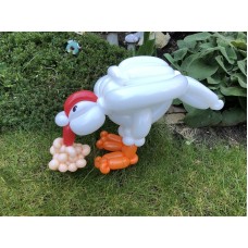 Ballonfiguur Dieren Vogels Kip (pikkend)