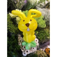 Ballonfiguur Dieren Konijn (geel) Ballonfiguur Dieren Konijn (geel)