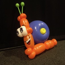 Ballonfiguur Dieren Slak (met huis)