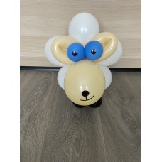 Ballonfiguur Dieren Schaap (ronde ballon)
