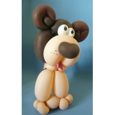 Ballonfiguur Dieren Hond (2-kleurig)