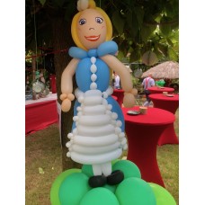 Ballonfiguur Disney Alice in wonderland 