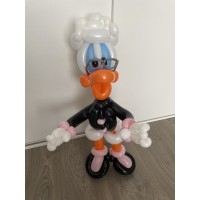 Ballonfiguur Disney Oma Duck 