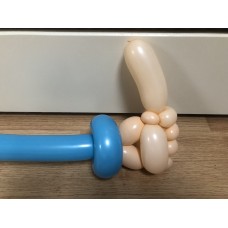 Ballonfiguur Emoji Duimpje omhoog "Like"