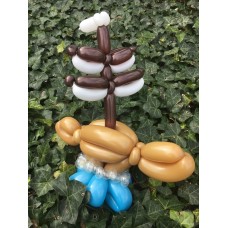 Ballonfiguur Sprookjes Piratenschip (klein)