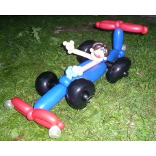 Ballonfiguur Voertuigen Racewagen