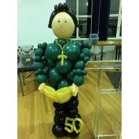Ballonpilaar Viering Verjaardag Pastoor 50 jaar Ballonpilaar Viering Verjaardag Pastoor 50 jaar