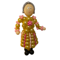 Ballonpilaar Viering Verjaardag Sarah roze kleuren (ca. 185-190 cm) Ballonpilaar Viering Verjaardag Sarah roze kleuren (ca. 185-190 cm)