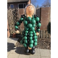 Ballonpilaar Viering Verjaardag Sarah groen (ca.190 cm) Ballonpilaar Viering Verjaardag Sarah groen (ca.190 cm)