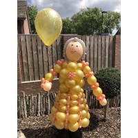 Ballonpilaar Viering Verjaardag Sarah met heliumballon (ca. 190 cm) Ballonpilaar Viering Verjaardag Sarah met heliumballon (ca. 190 cm)