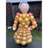 Ballonpilaar Viering Verjaardag Sarah (ca. 185-190 cm) Ballonpilaar Viering Verjaardag Sarah (ca. 185-190 cm)