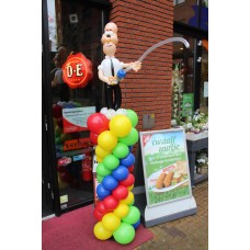 Ballonpilaar Sport Visser/Hengelsport (200 cm)