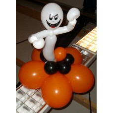 Ballonbloem Viering Halloween Spook 