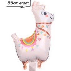 Folieballon Dieren Alpaca (35 cm)