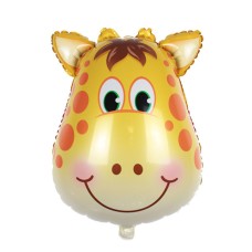 Folieballon Dieren Giraffe hoofd (60 cm) Folieballon Dieren Giraffe hoofd (60 cm)