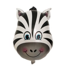 Folieballon Dieren Zebra hoofd (60 cm) Folieballon Dieren Zebra hoofd (60 cm)