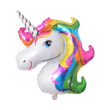 Folieballon Fantasie/Dieren Eenhoorn/Unicorn (100 cm)
