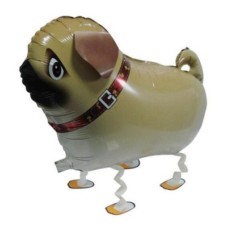Folieballon Dieren Hond 3D met voetjes Folieballon Dieren Hond 3D met voetjes