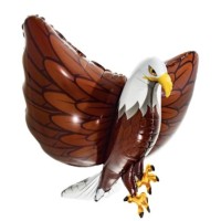 Folieballon Dieren Vogels Adelaar vliegend (80 x 65 cm)