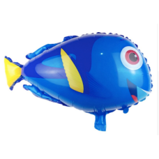 Folieballon Dieren Vissen Doktersvis (55 x 35 cm)