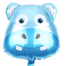 Folieballon Dieren Nijlpaard hoofd (40 cm) Folieballon Dieren Nijlpaard hoofd (40 cm)