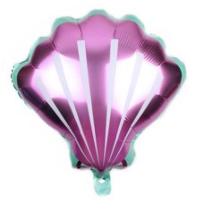 Folieballon Dieren Zeedieren Schelp roze (45 x 50)