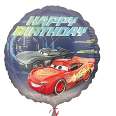 Folieballon Disney Cars Happy Birthday