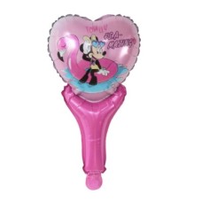 Folieballon Disney Minnie Mouse handstok Fla mazing