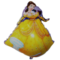 Folieballon Disney Prinses Belle front (60 cm)