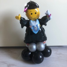 Tafeldecoratie Viering Geslaagd  op voet 