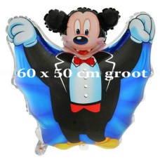 Folieballon Viering Halloween Dracula Disney Mickey Mouse (60 x 50 cm)
