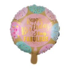 Folieballon Viering Verjaardag Stay Fabulous
