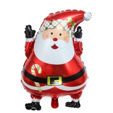 Folieballon Viering Kerstman (55 cm)