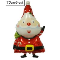 Folieballon Viering Kerstman (70 cm)