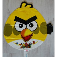 Folieballon TV & Film Angry Birds geel 