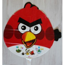 Folieballon TV & Film Angry Birds rood 